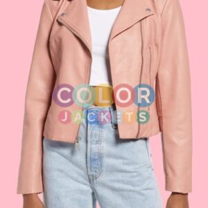 Women’s Pink Moto Leather Jacket Women’s Pink Moto Leather Jacket Women’s Pink Moto Leather Jacket