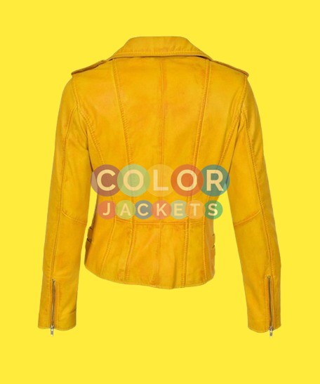 Women’s Yellow Biker Leather Jacket Women’s Yellow Biker Leather Jacket Women’s Yellow Biker Leather Jacket