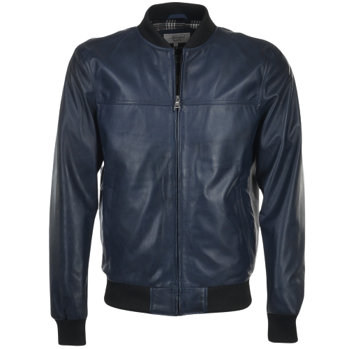 Navy Blue Leather Jacket | Men & Women Navy Blue Color Jackets