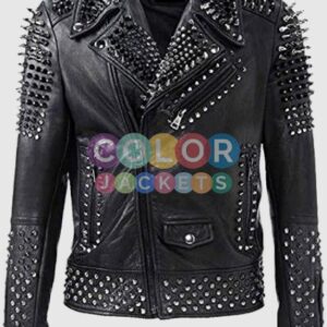 Brando Studded Leather Jacket