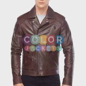 Genuine Leather Jacket Mens