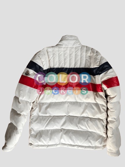 Moncler Striped Chief Keef Puffer Jacket - Color Jackets