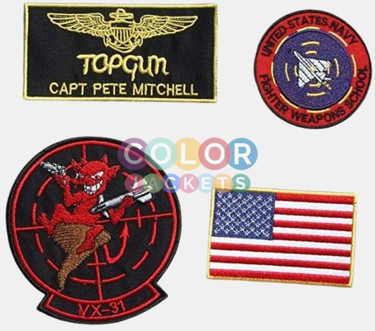 Top Gun Maverick Lady Gaga Bomber Flight Jacket - Image 3