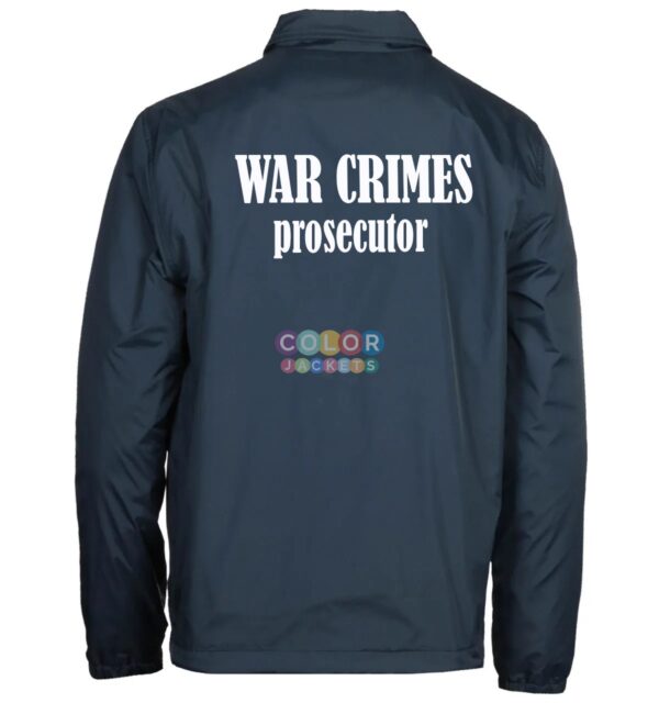 War Crimes Prosecutor Jacket