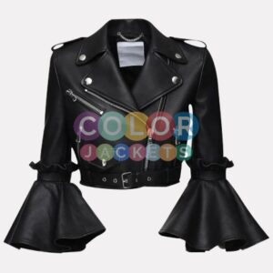 Crop Leather Jacket