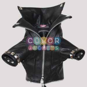 Dog Leather Jacket