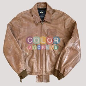 Leather Flight Jacket