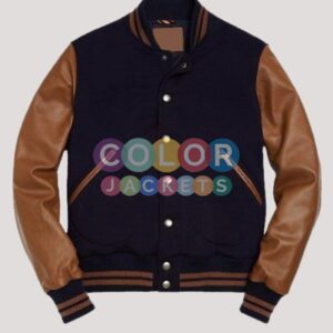 Leather Varsity Jacket