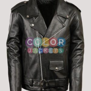 Painted Leather Jacket