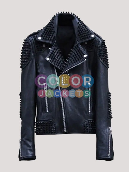 Spiked Leather Jacket