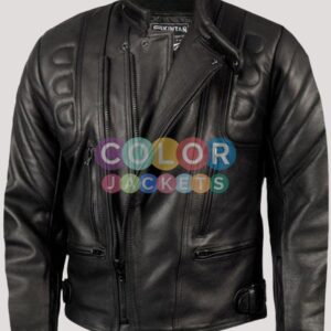 Andrey Biker Black Leather Jacket