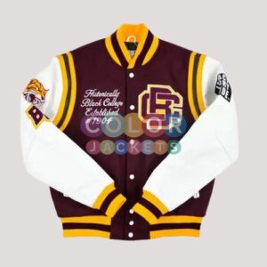 Bethune Cookmans Motto Varsity Jacket