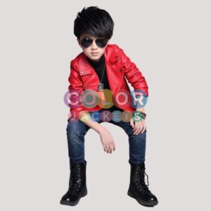 Kids Leather Jacket