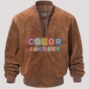 Suede Leather Jacket Mens