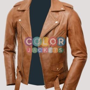 Tan Leather Jacket Mens