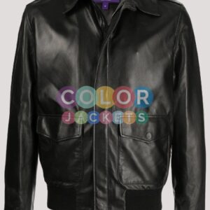 Mens Ralph Lauren Leather Jacket