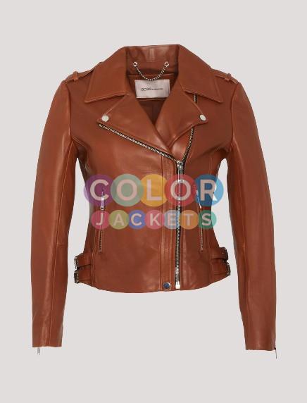 Bcbg Leather Jacket - Color Jackets