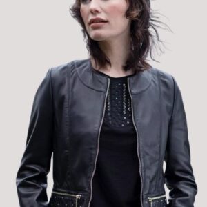 Black Leather Jacket Women's