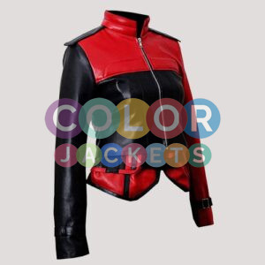 Harley Quinn Leather Jacket