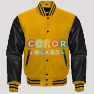 Leather Baseball Jacket