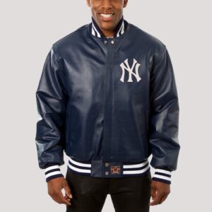 Leather Yankees Jacket