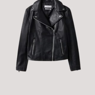 Mango Leather Jacket