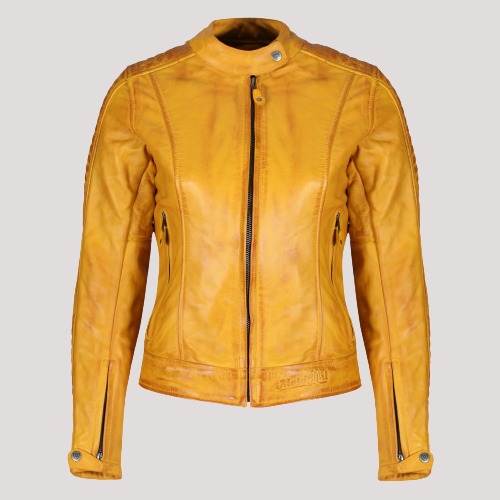Mustard Leather Jacket