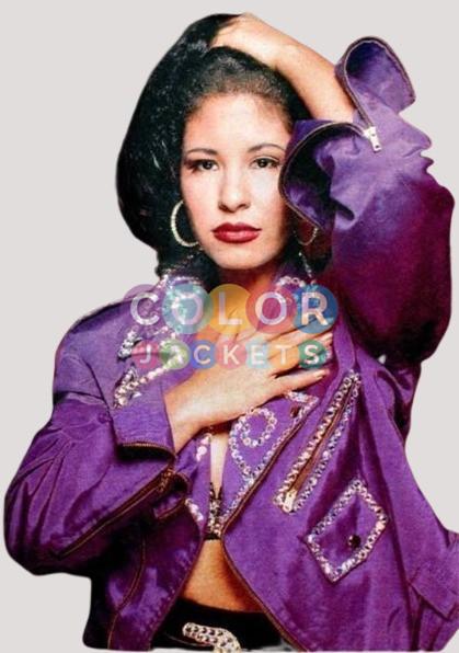 Selena Quintanilla Purple Jacket