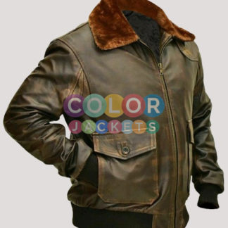 Aviator Leather Jacket