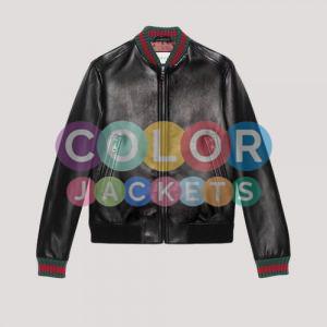 Gucci Leather Jacket Mens