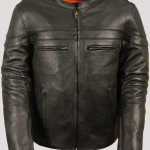 Leather Biker Jacket For Men