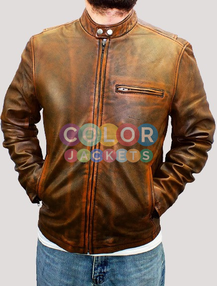 Leather Mens Jacket