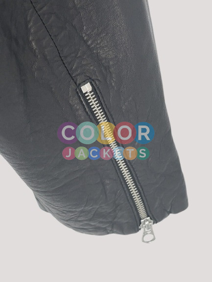 Women’s Madewell Washed Motorcycle Leather Jacket - Image 2