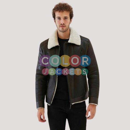 Shearlings Leather Jacket Mens