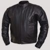 Winter Leather Jacket Mens