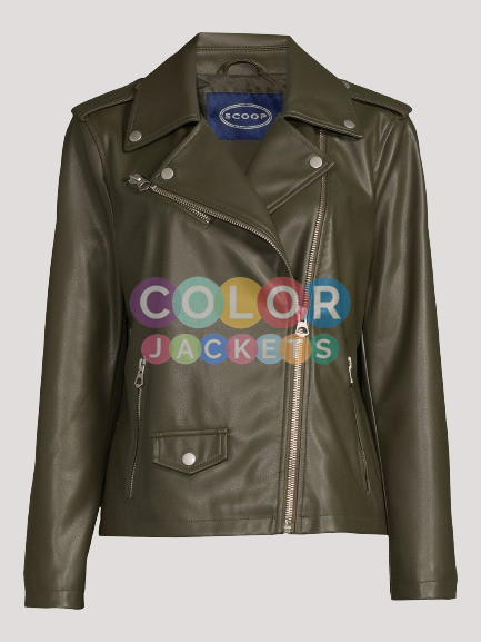 Women's Vegan Leather Jacket