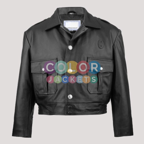 Chicago Police Leather Jacket