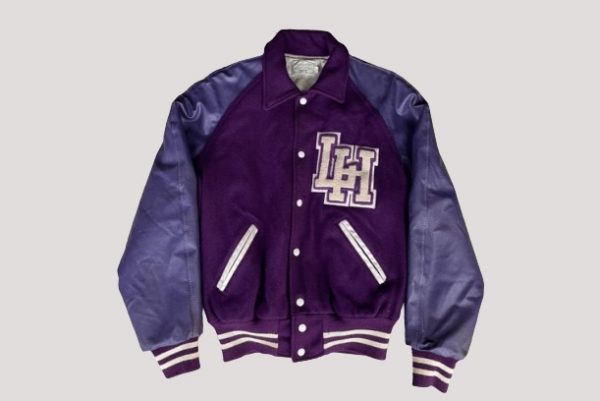 LH 1970s Purple Varsity Jacket