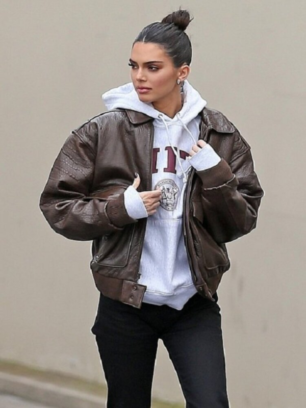 Leather Jacket Kendall Jenner