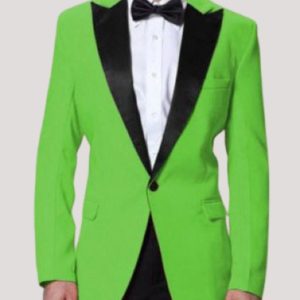 Neon Green Tux Coat