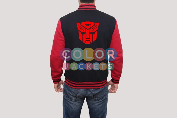 Transformers Knight Logo Varsity Jacket - Image 2