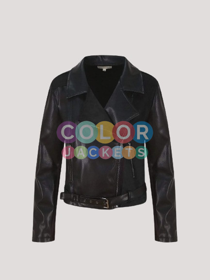 Vegan Leather Jacket Womens