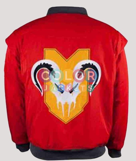 Valkyrie Apex Legends VLK Red Polyester Jacket - Image 2