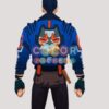 Mens Video Game Valorant Yoru Blue Jacket - Image 3