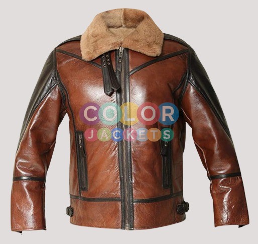 Fur Lined Leather Jacket Mens - Color Jackets