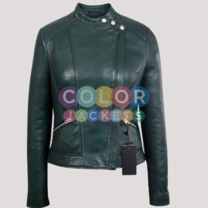 Lamb Leather Jacket Womens