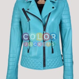 Motorcycle Leather Jacket Women