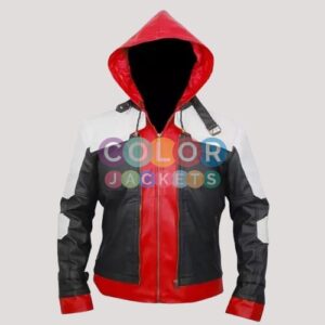 Red Hood Leather Jacket