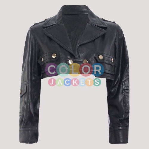 Gucci Leather Jacket Women's