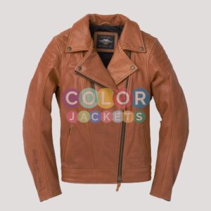 Harley Davidson Brown Leather Jacket